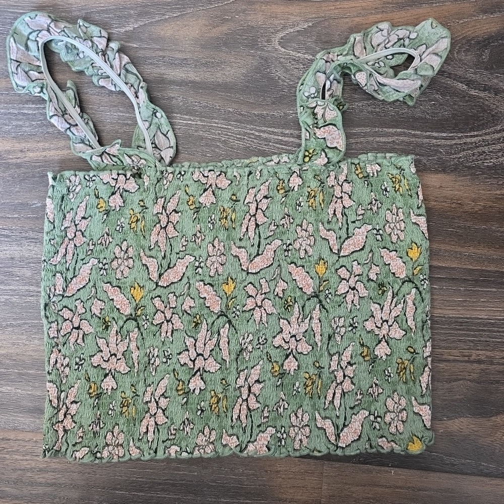 Aerie Jungle‎ Thrills Smock Top Size Medium